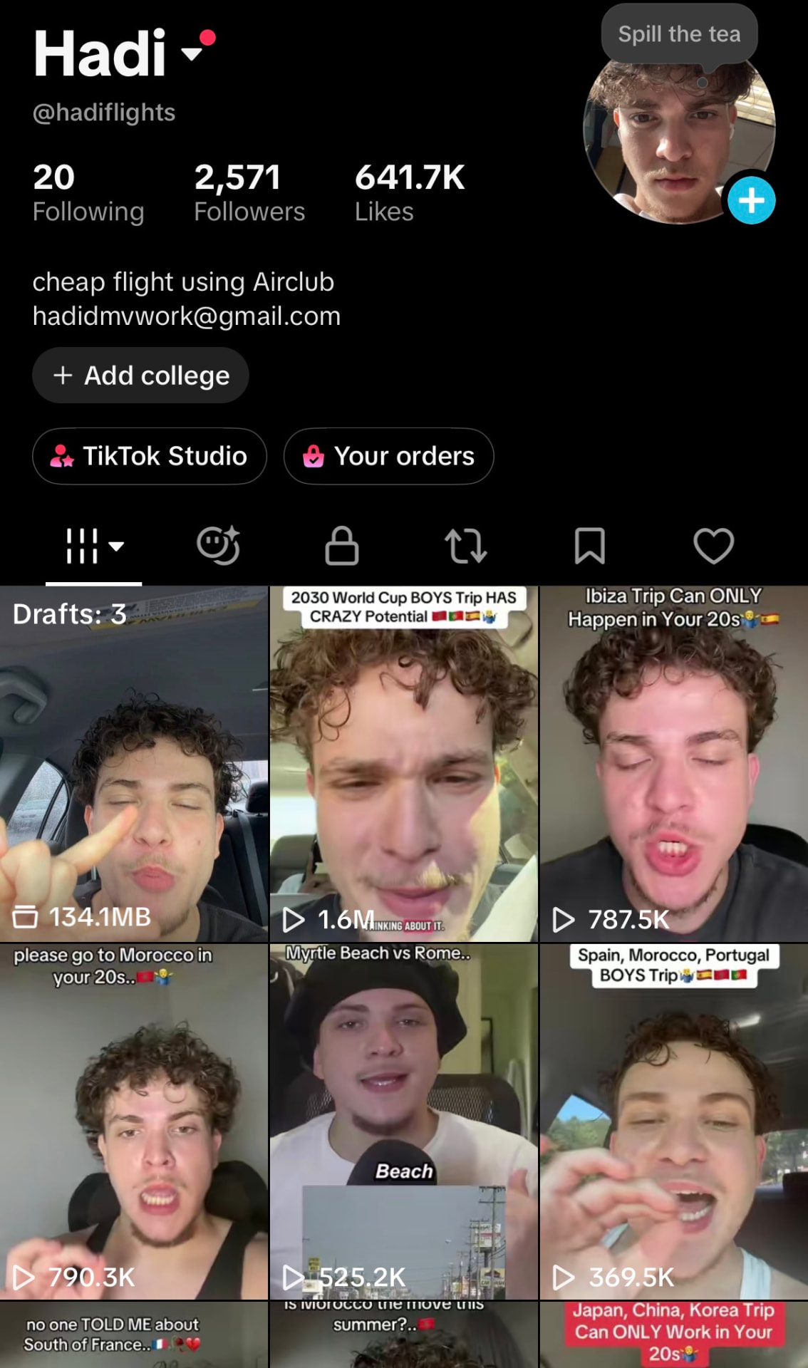AirClub UGC on TikTok